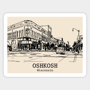Oshkosh - Wisconsin Magnet